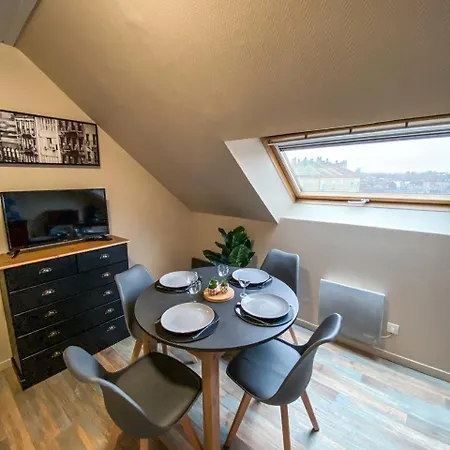 Apartman Studio Central Avec Parking Gratuit Flers
