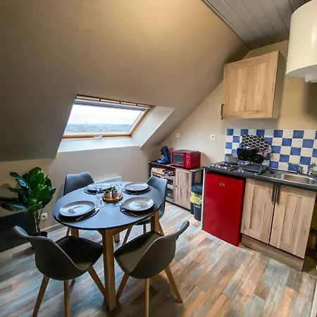 Appartement T2 Sous Les Toits Centre Parking